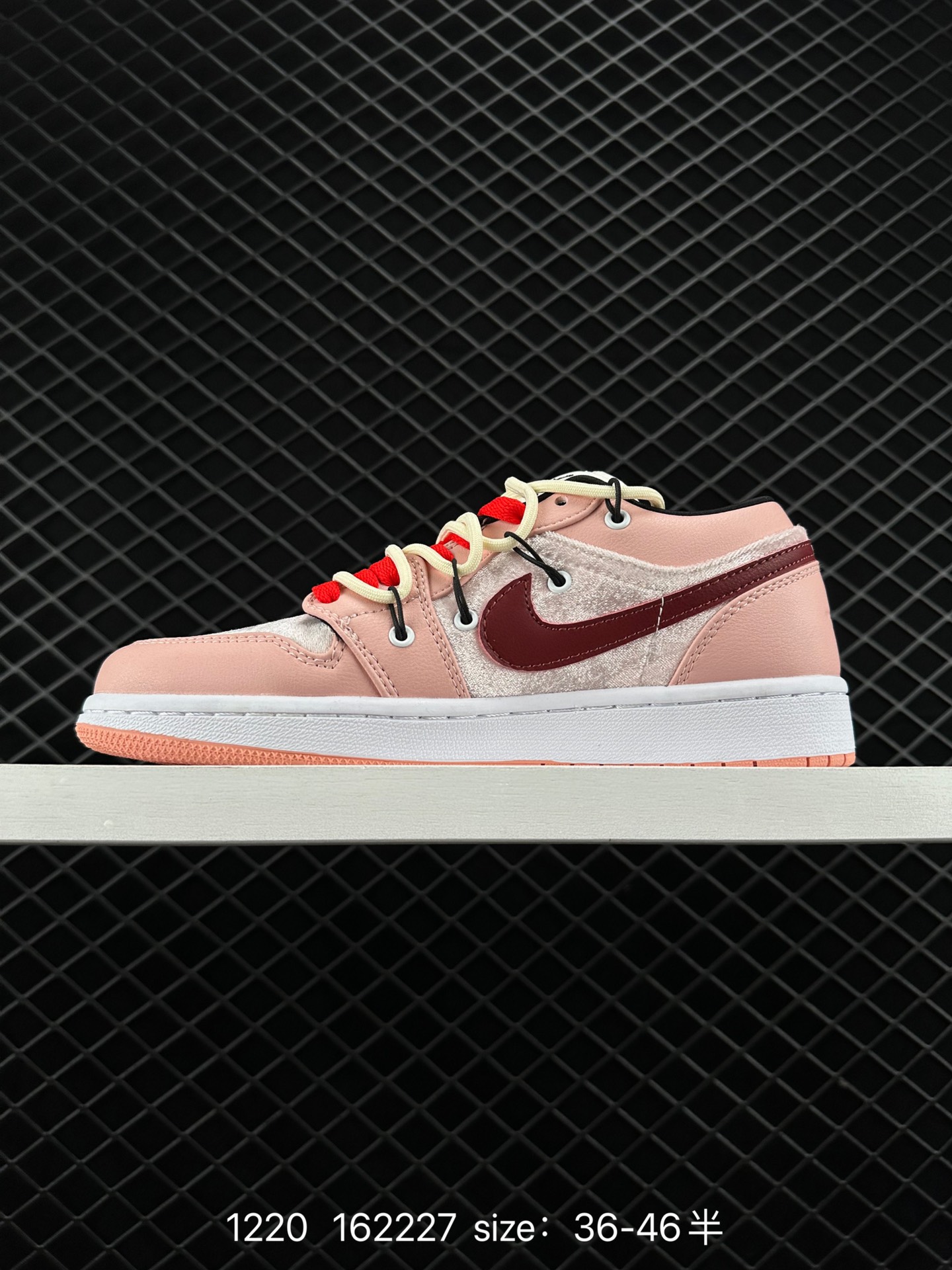 Nike Air Jordan 1 Low GS”Pink/White/Black“